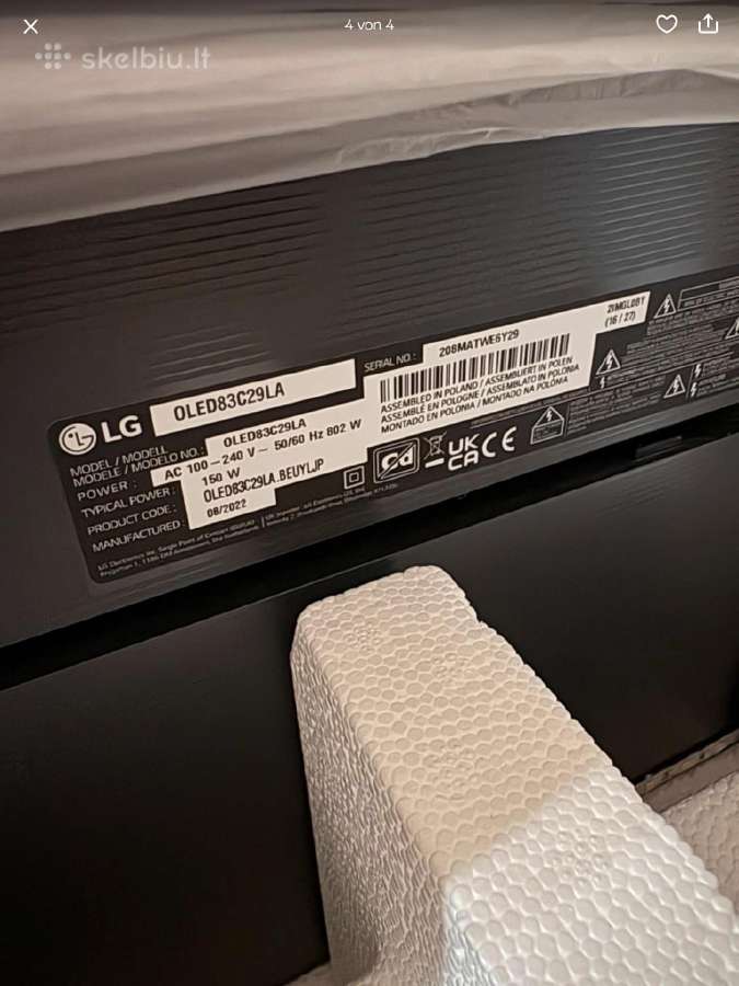 LG TV 83coliu - nuotraukos Nr. 2