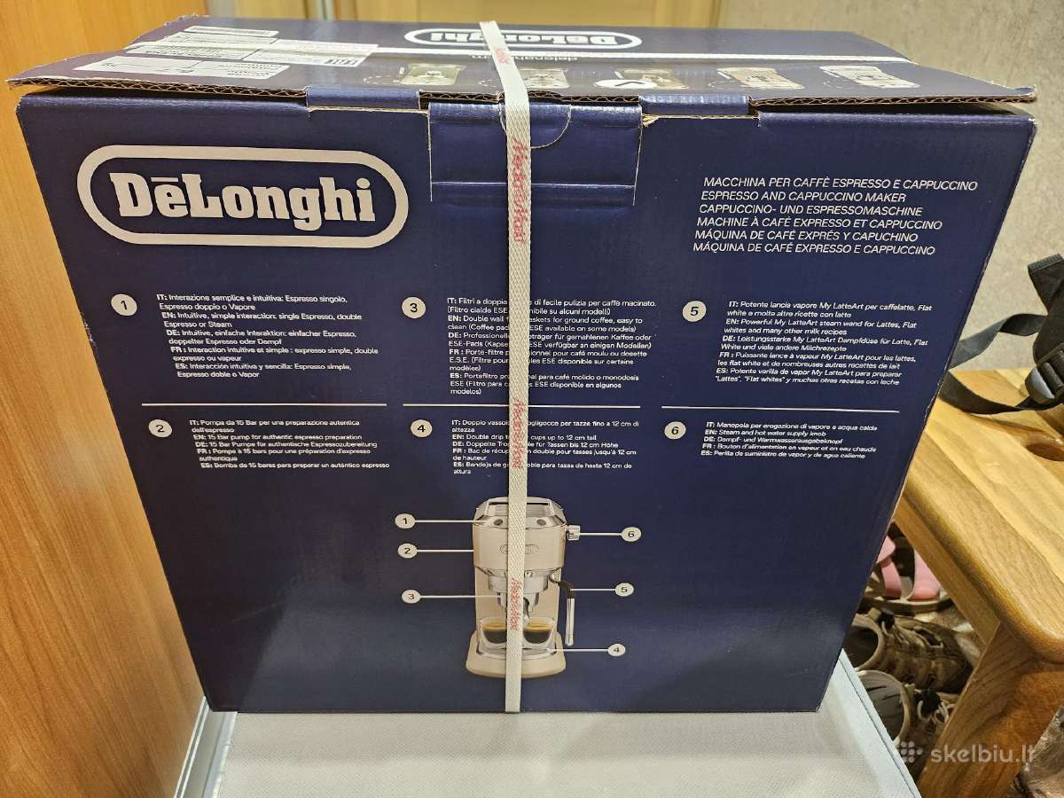 Delonghi Dedica Arte kavos aparatas – naujas - nuotraukos Nr. 3
