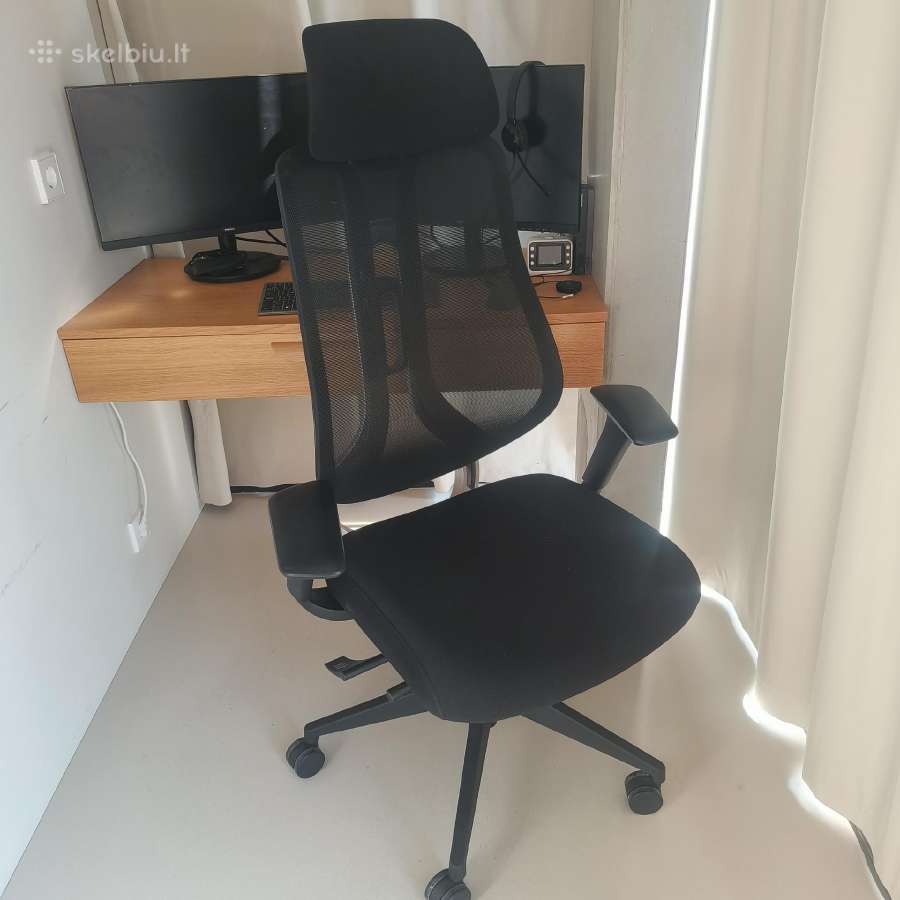 Ergonix juoda kede - nuotraukos Nr. 2