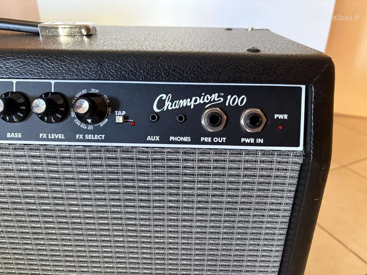 Fender Champion 100 Gitaros Kubas - nuotraukos Nr. 3