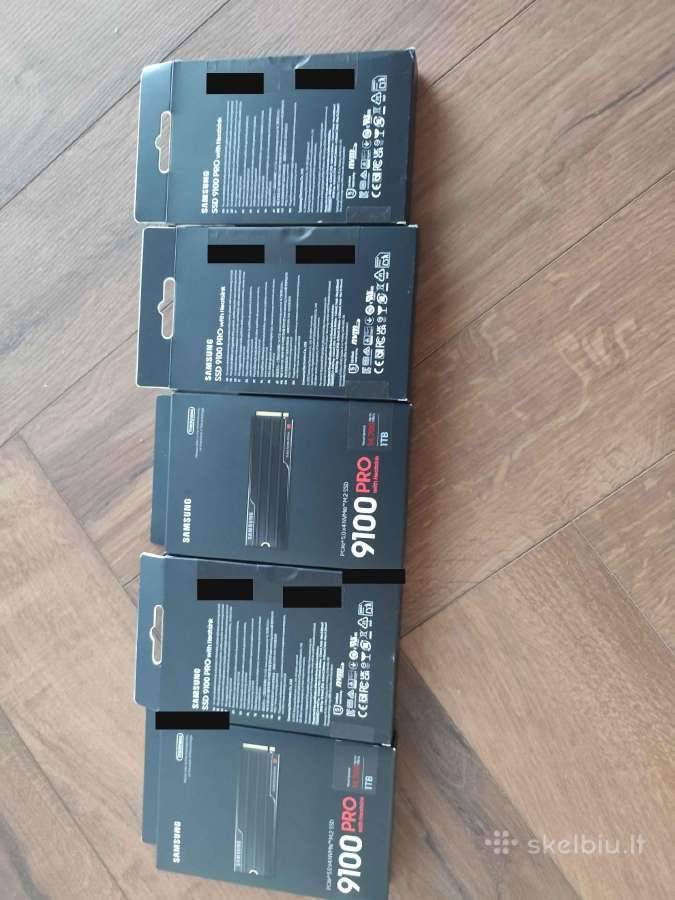 Samsung 9100 Pro 1tb Pcie 5.0 su radiatoriumi - nuotraukos Nr. 2