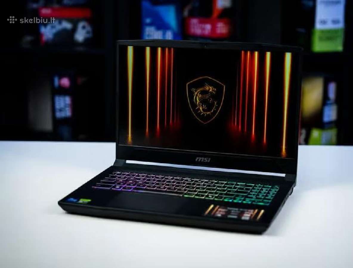 Msi Katana Ips 144hz i7-14650hx Rtx5070 Apynaujis - nuotraukos Nr. 2