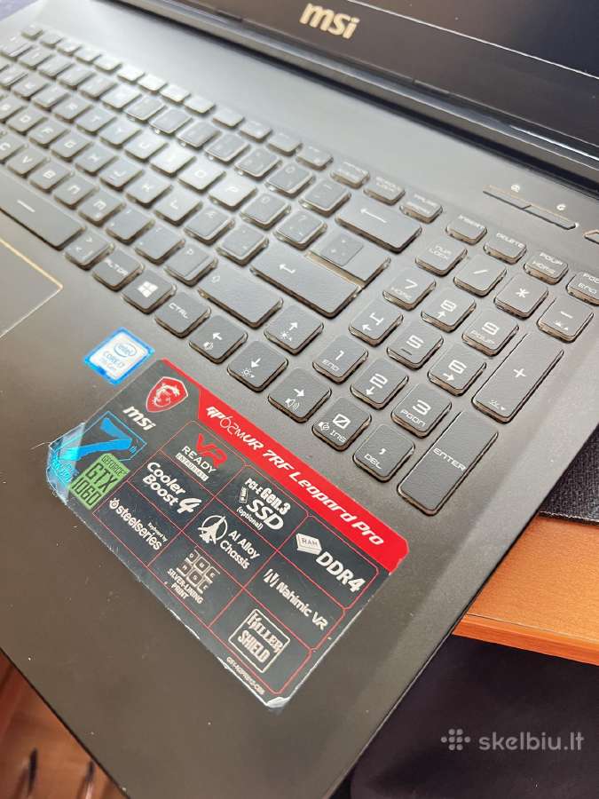 Msi Gp62mvr 7rf - nuotraukos Nr. 2