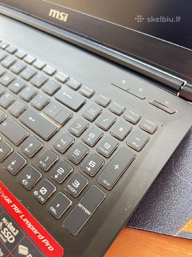 Msi Gp62mvr 7rf - nuotraukos Nr. 3