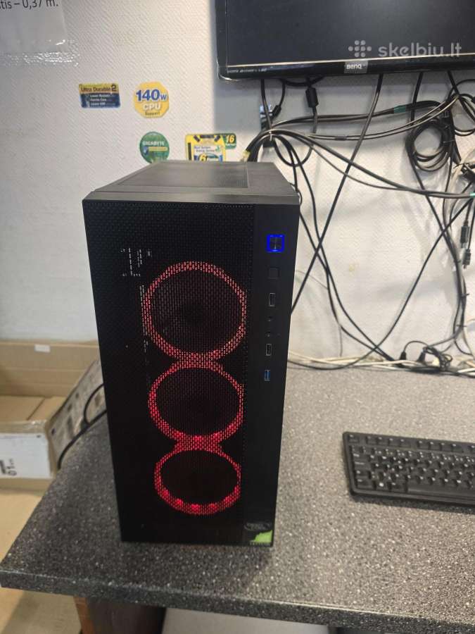 Stacionarus kompiuteris su 4070 ir 64gb RAM - nuotraukos Nr. 2