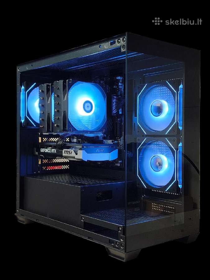 Rtx 5060 Am5 Ryzen 5 7500 RAM 16gb 1tb Wi-fi, Bt - nuotraukos Nr. 4