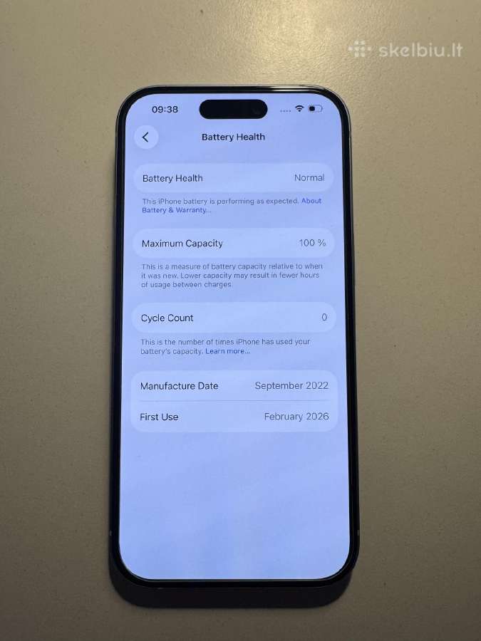iPhone 15 128gb - nuotraukos Nr. 3