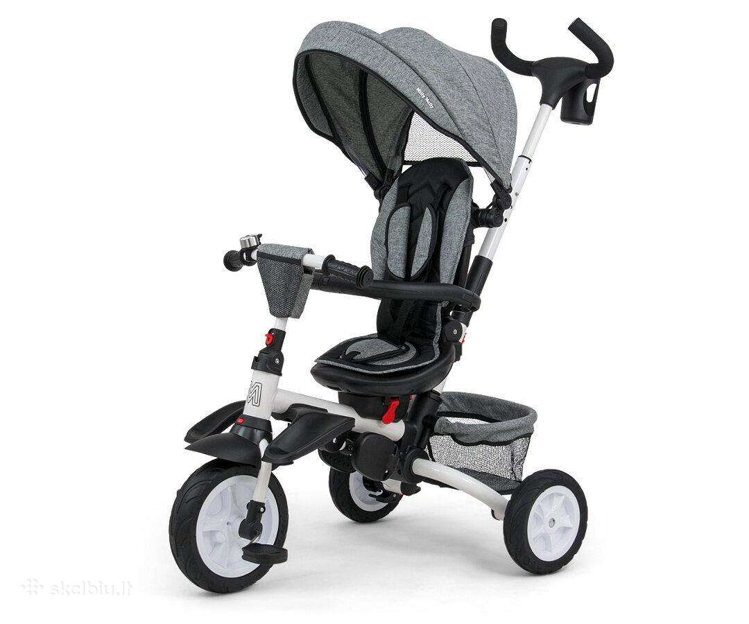 Triratukas Milly Mally Stanley 6in1, pilkas - nuotraukos Nr. 7