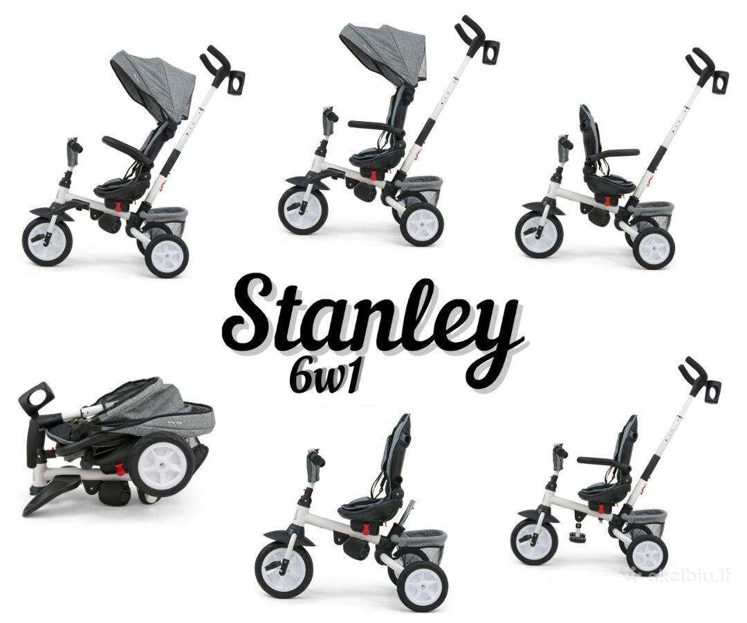 Triratukas Milly Mally Stanley 6in1, pilkas - nuotraukos Nr. 8