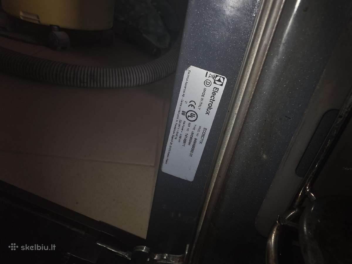 Imontuojam Electrolux Eod5c71x orkaite kain 100 eu - nuotraukos Nr. 3