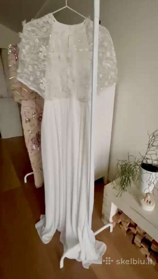 Nauja išskirtinai elegantiška vestuvinė suknelė - nuotraukos Nr. 2
