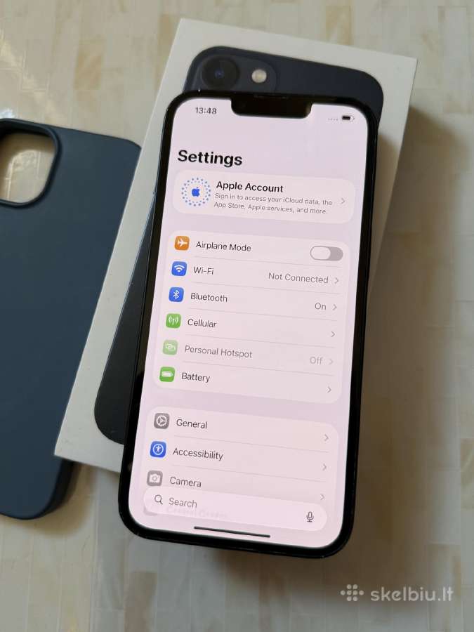 iPhone 13 128gb Black - nuotraukos Nr. 3