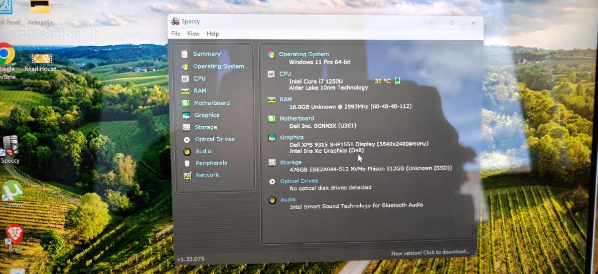 Dell Xps 9315 - nuotraukos Nr. 9