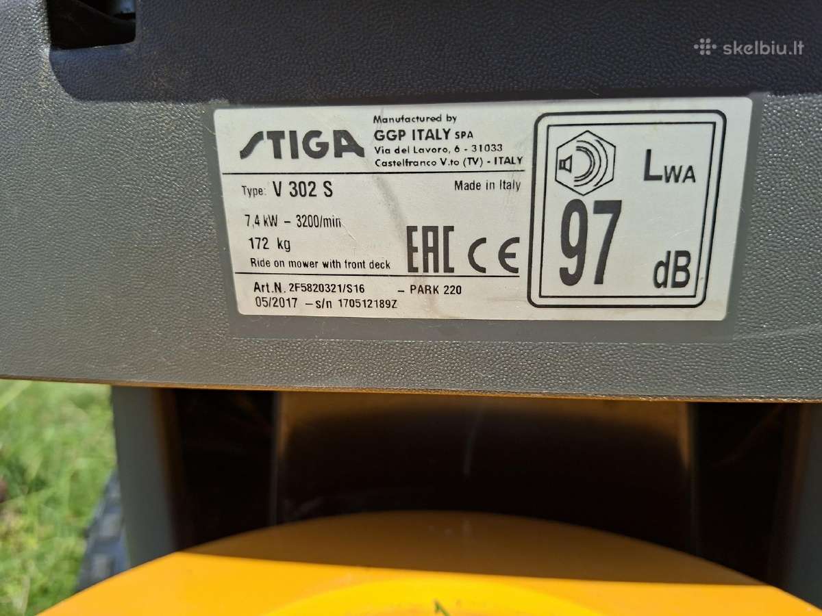 Traktoriukas žaliapjove 2017m - nuotraukos Nr. 5