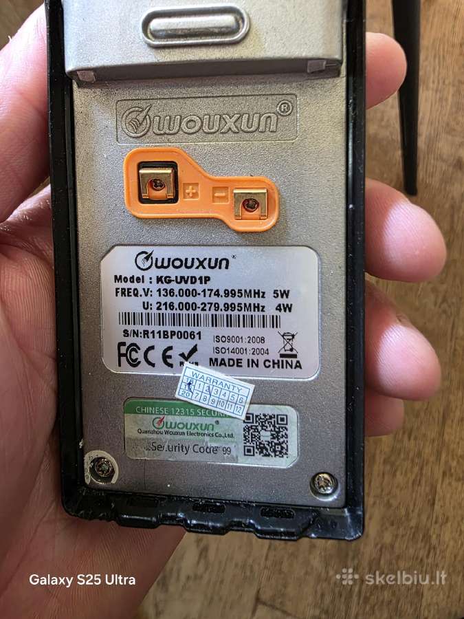Wouxun kg-uvd1p racija - nuotraukos Nr. 6