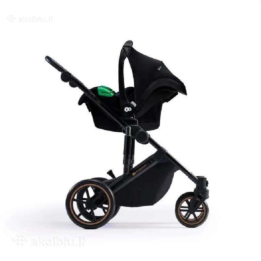 Vežimėlis Kinderkraft 3in1 Prime 2 Mink Pro - nuotraukos Nr. 4