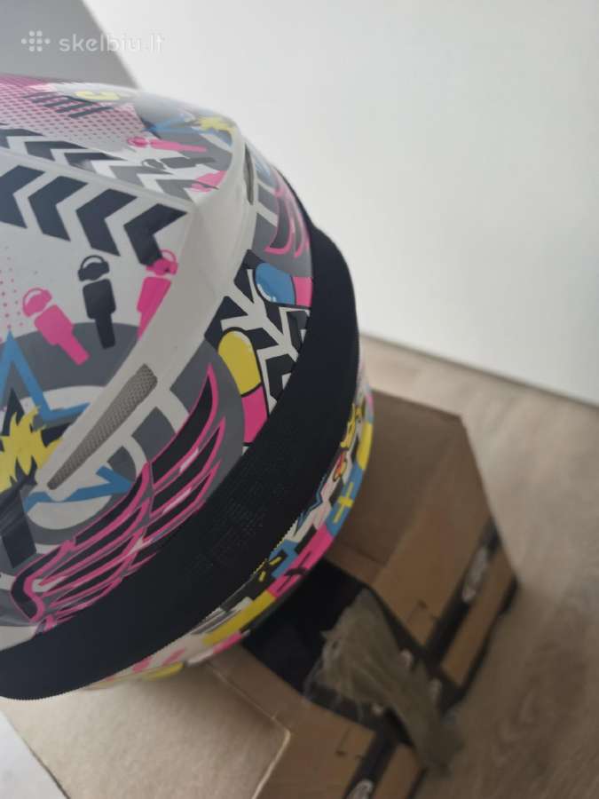 Keturračio BMX Paspirtuko dviračio šalmas 57-58cm - nuotraukos Nr. 3