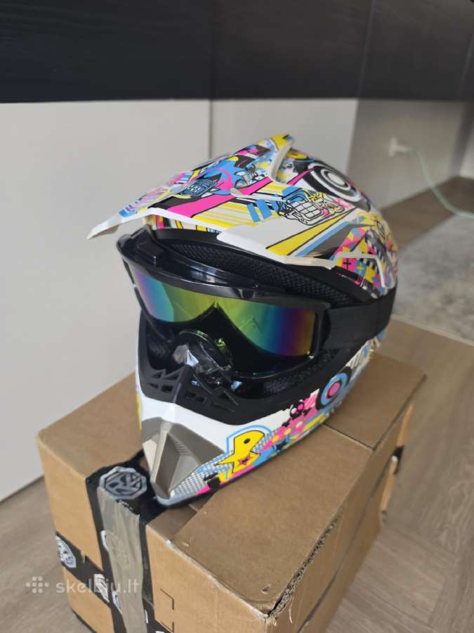 Keturračio BMX Paspirtuko dviračio šalmas 57-58cm - nuotraukos Nr. 6