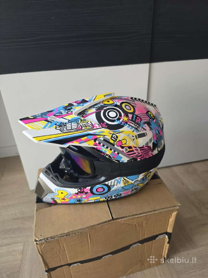 Keturračio BMX Paspirtuko dviračio šalmas 57-58cm - nuotraukos Nr. 7