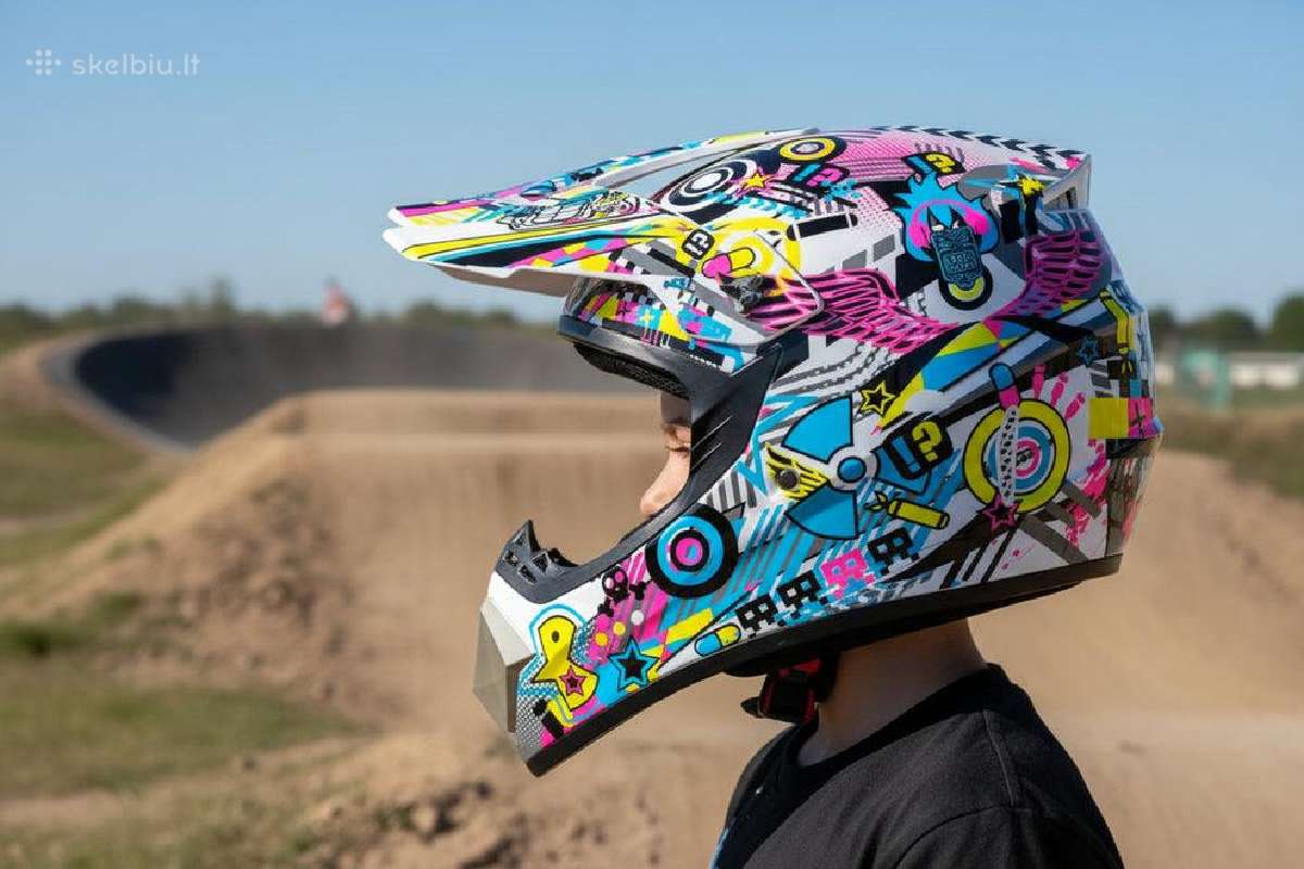 Keturračio BMX Paspirtuko dviračio šalmas 57-58cm - nuotraukos Nr. 8