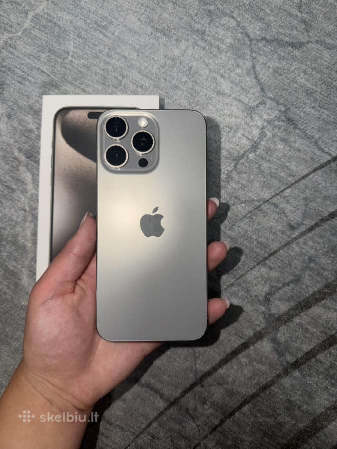 iPhone 15 Pro Max 256gb - nuotraukos Nr. 6