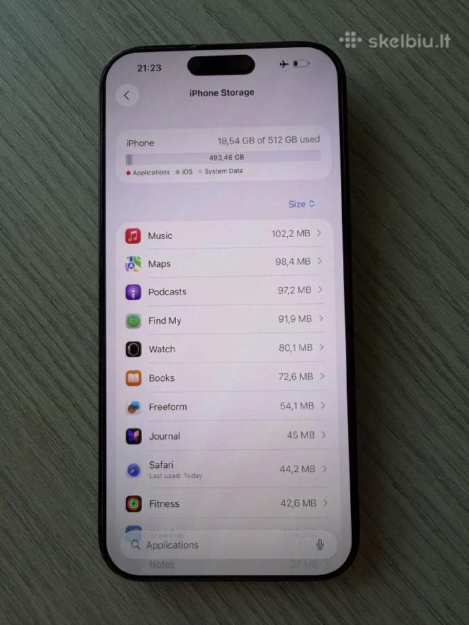iPhone 16 Pro Max 512gb - nuotraukos Nr. 3