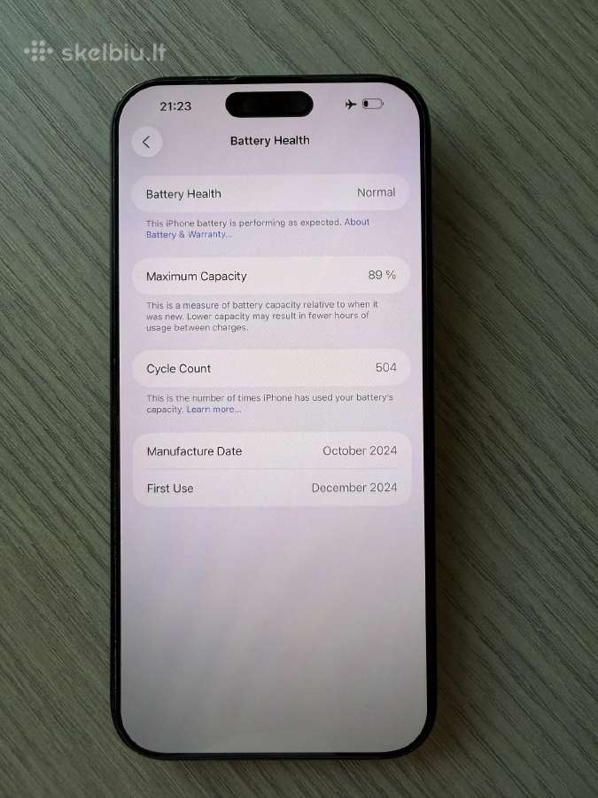 iPhone 16 Pro Max 512gb - nuotraukos Nr. 4