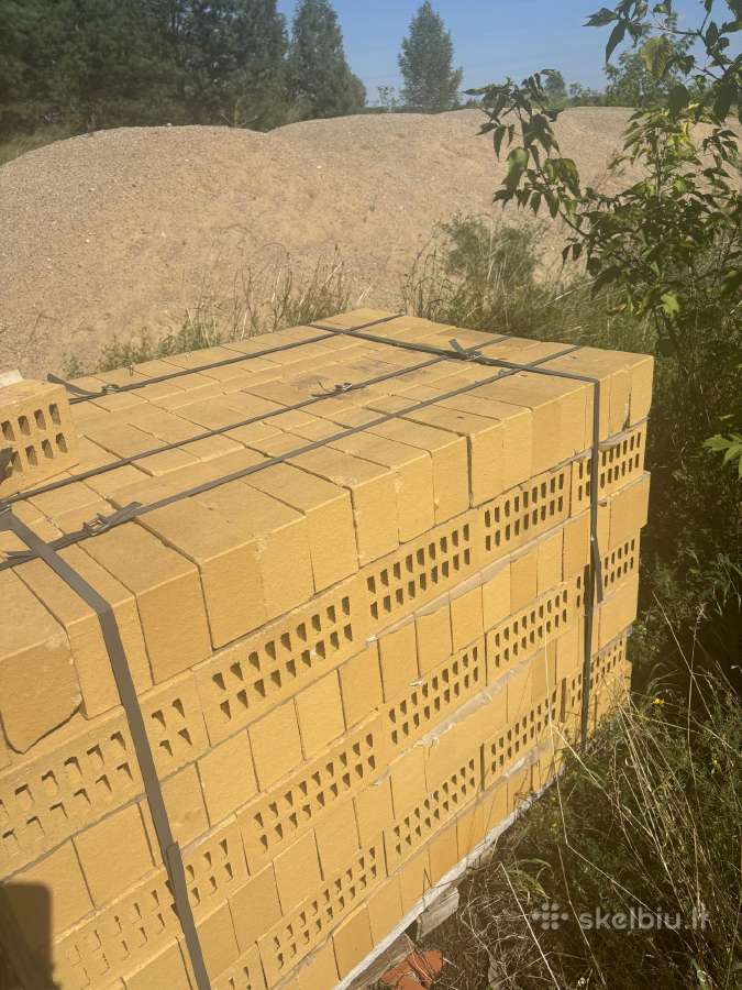 Išparduodamos klinkerinės plytos 1700 vnt , 35 m2 - nuotraukos Nr. 2