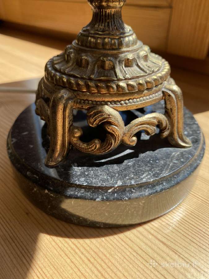 Vintažinis šviestuvas su marmuru - nuotraukos Nr. 8