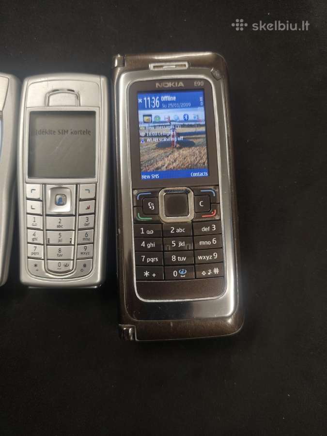 Nokia e90 1101 6230i - nuotraukos Nr. 3