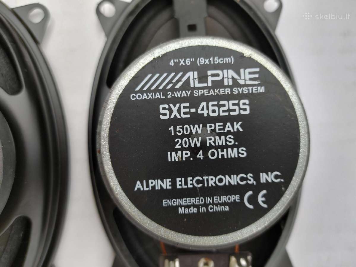 Alpine Sxe-4625s - nuotraukos Nr. 3