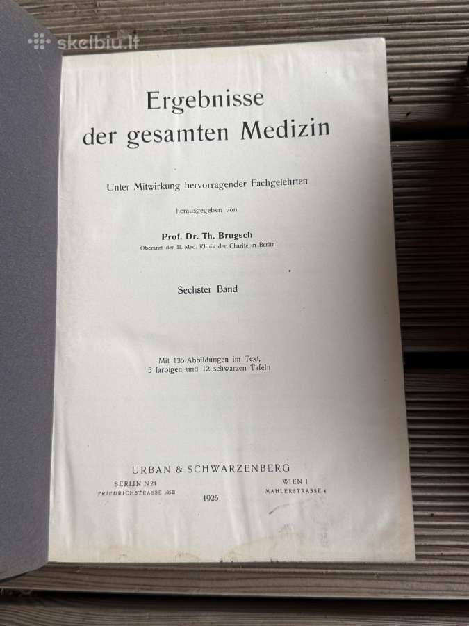 Senosios medicinos knygos - nuotraukos Nr. 2