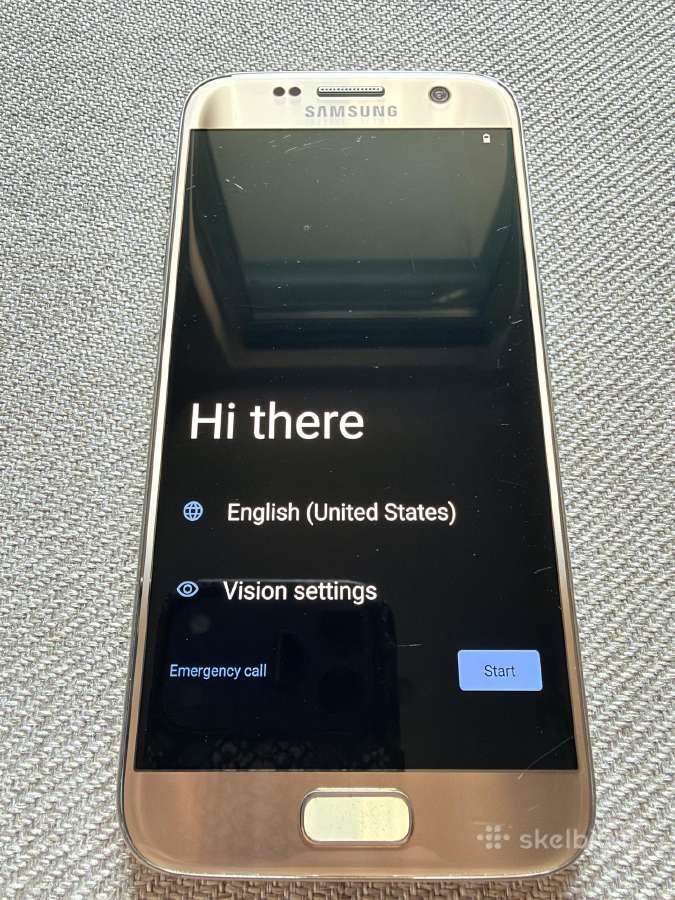 Samsung Galaxy S7 32gb auksinės spalvos - nuotraukos Nr. 2