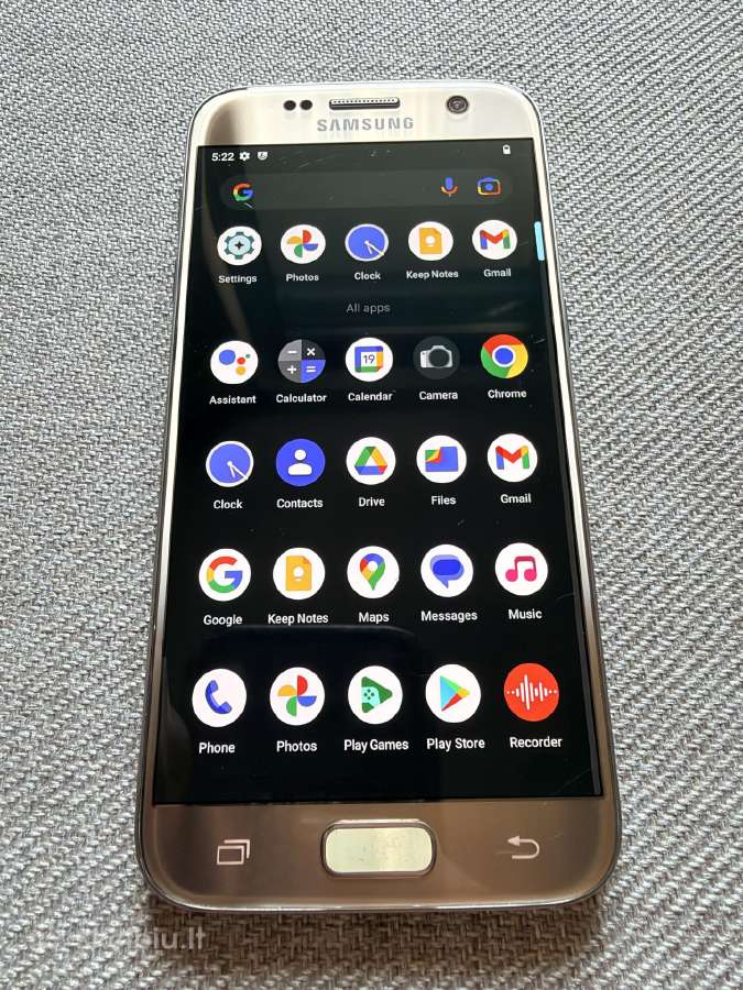 Samsung Galaxy S7 32gb auksinės spalvos - nuotraukos Nr. 3
