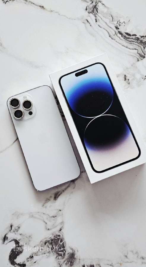 Apple iPhone 14 Pro Max 256 GB Silver+8 dėkliukai - nuotraukos Nr. 3