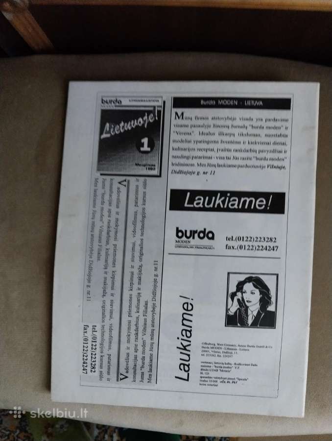 Burda moden- mezgimas - nuotraukos Nr. 3
