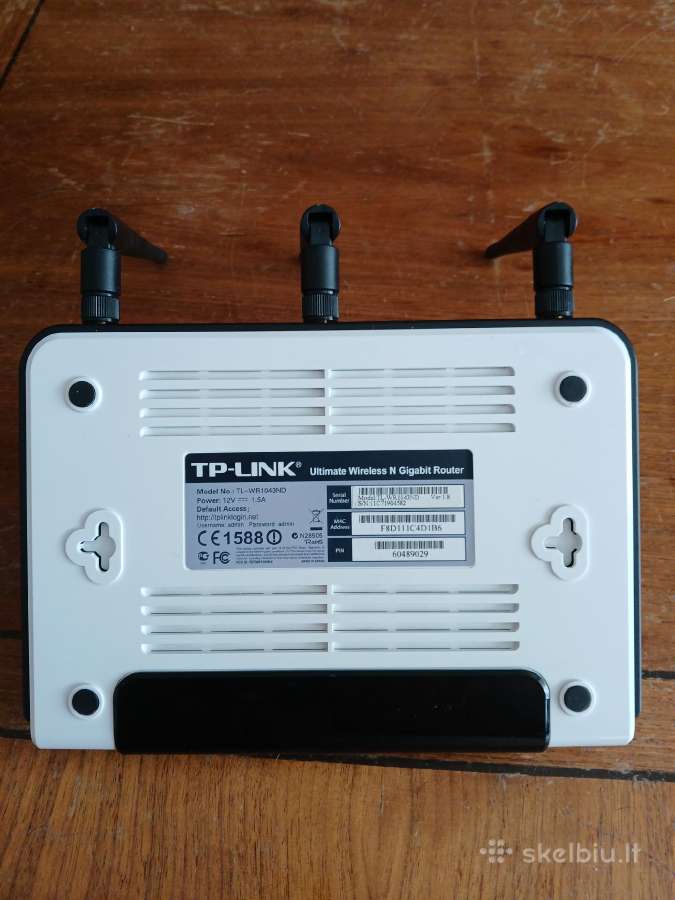 Tp-link Tl-wr1043nd maršrutizatorius - nuotraukos Nr. 3