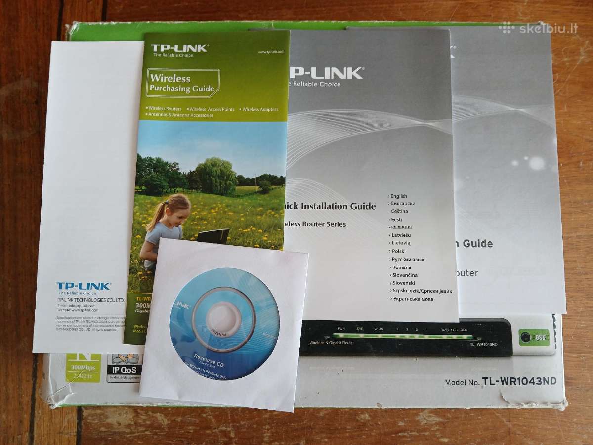 Tp-link Tl-wr1043nd maršrutizatorius - nuotraukos Nr. 7
