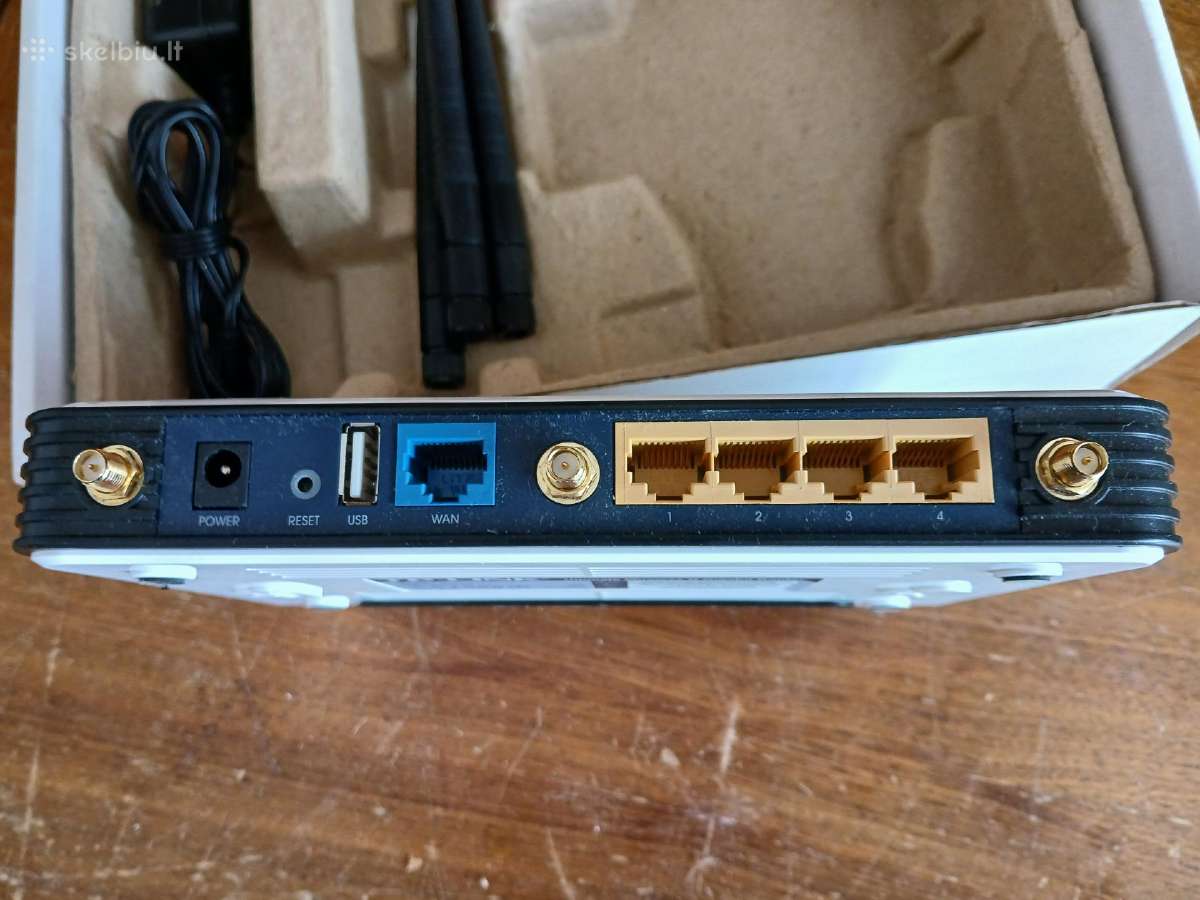 Tp-link Tl-wr1043nd maršrutizatorius - nuotraukos Nr. 4