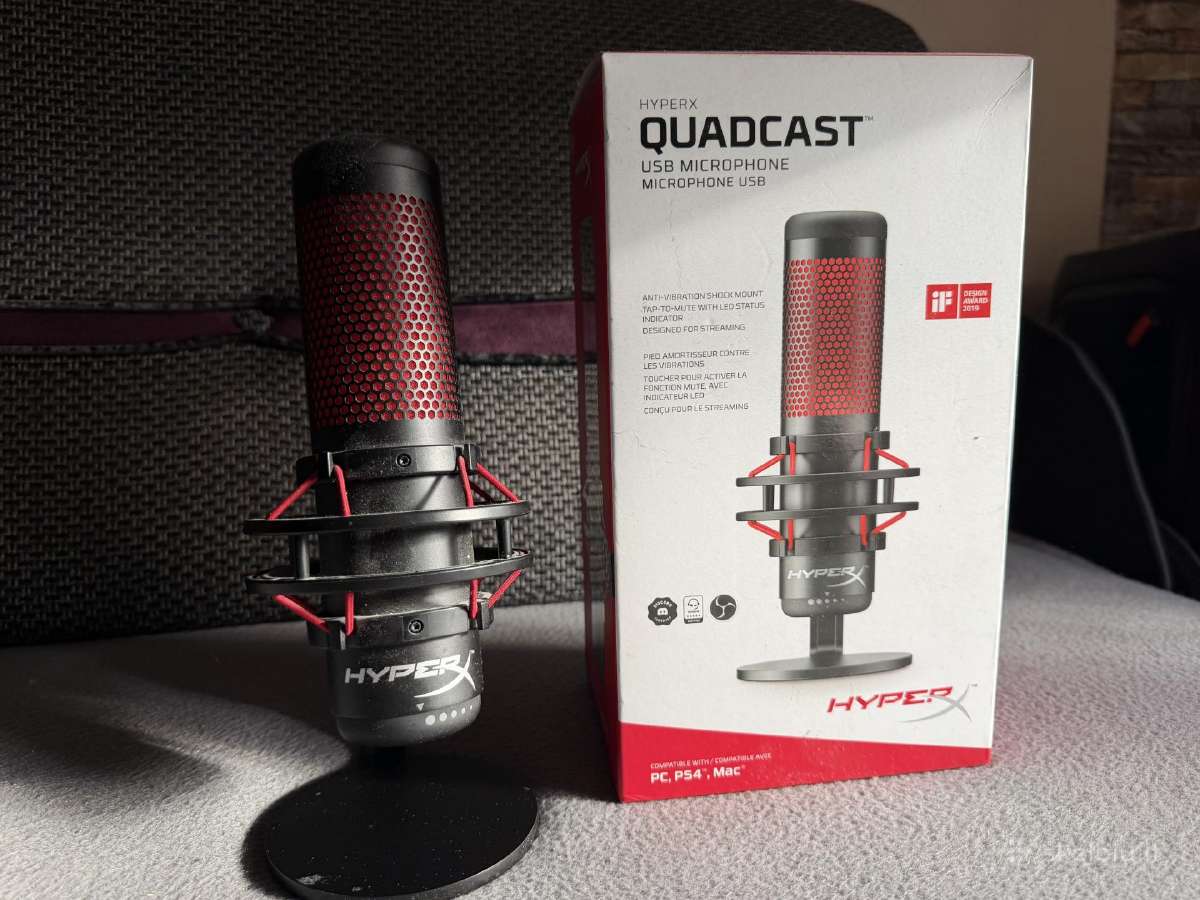 Mikrafonas hyperx quadcast - nuotraukos Nr. 2