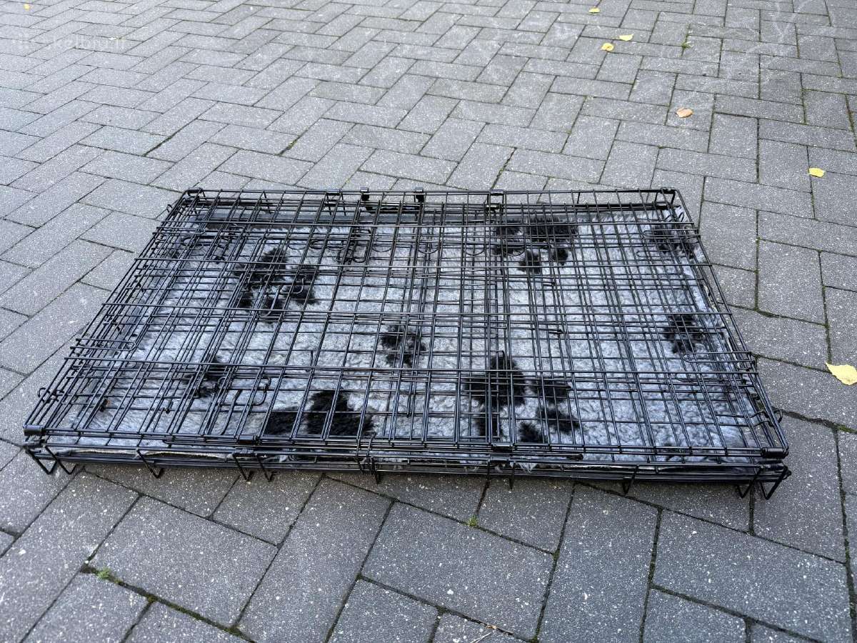 Sulankstomas narvas šuniui L dydžio, 91 x 57 x 64 - nuotraukos Nr. 4