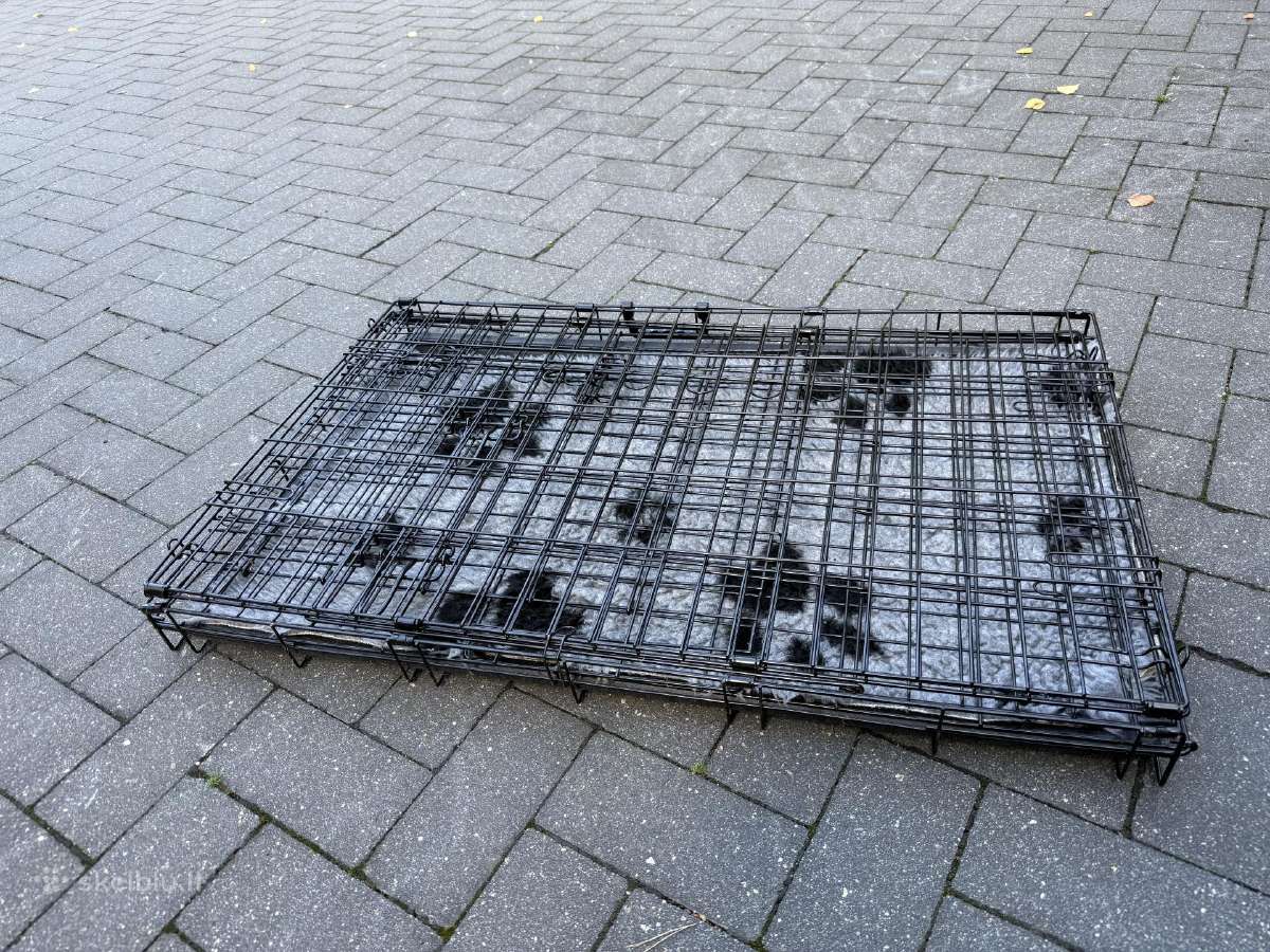 Sulankstomas narvas šuniui L dydžio, 91 x 57 x 64 - nuotraukos Nr. 5