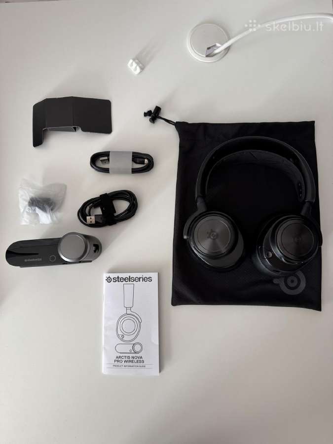 Parduodu Steelseries Arctis Nova Pro Wireless - nuotraukos Nr. 4