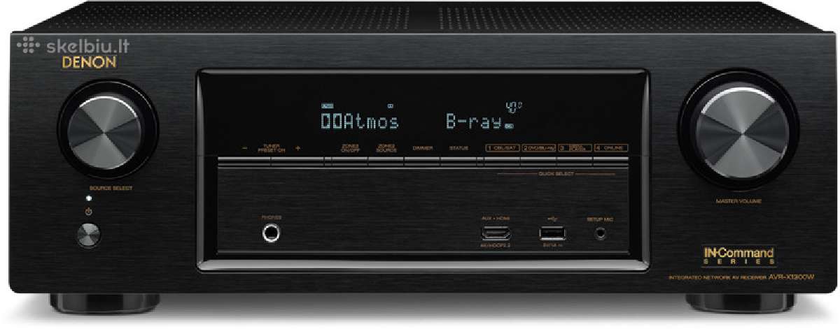 Denon Avc-s670h 5.2 8k naujas recyveris - nuotraukos Nr. 7