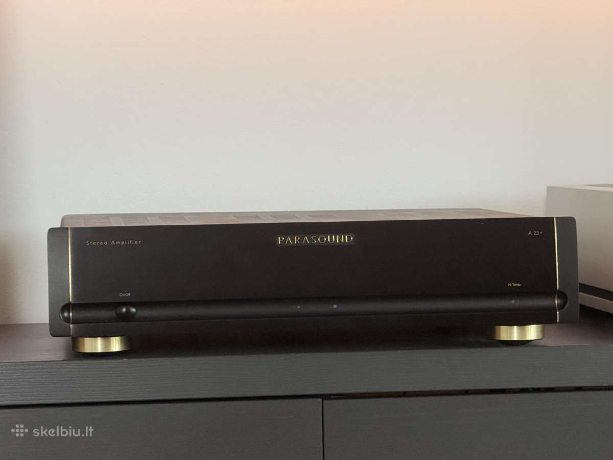 Parasound Halo A23+ High-end Galios Stiprintuvas - nuotraukos Nr. 2