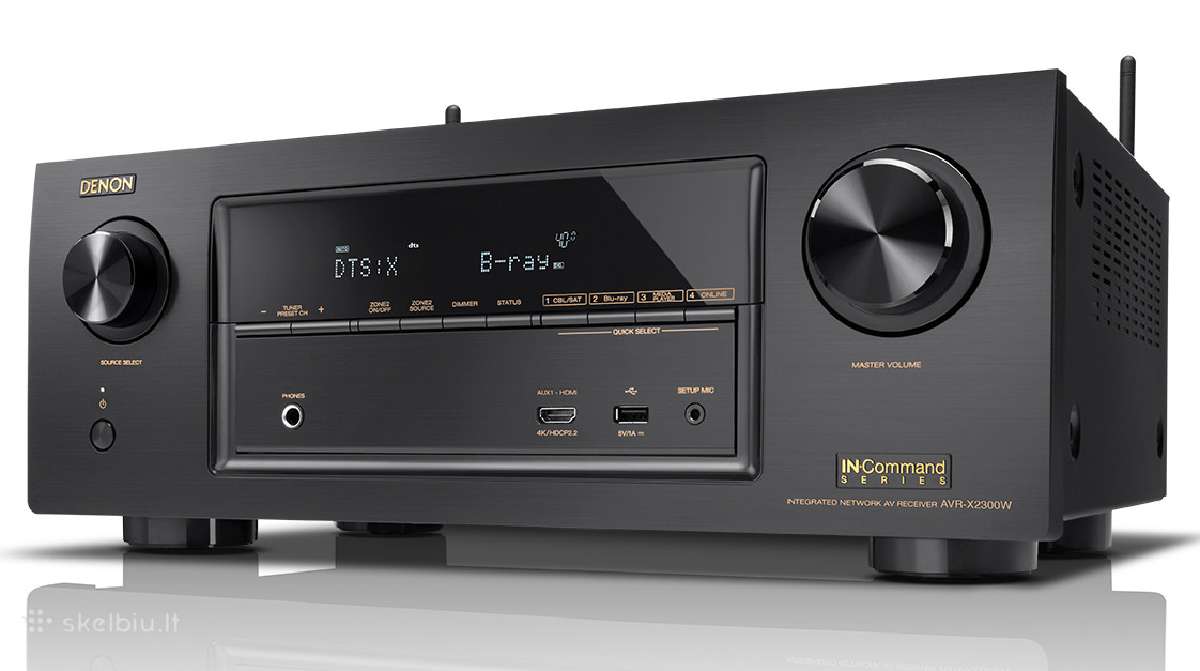 Denon Avc-s670h 5.2 8k naujas recyveris - nuotraukos Nr. 9