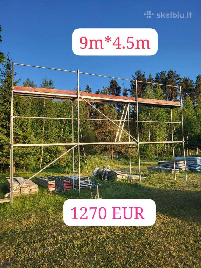 Parduodu naujus pastolius, 9m ilgio, 6,5m aukščio - nuotraukos Nr. 6