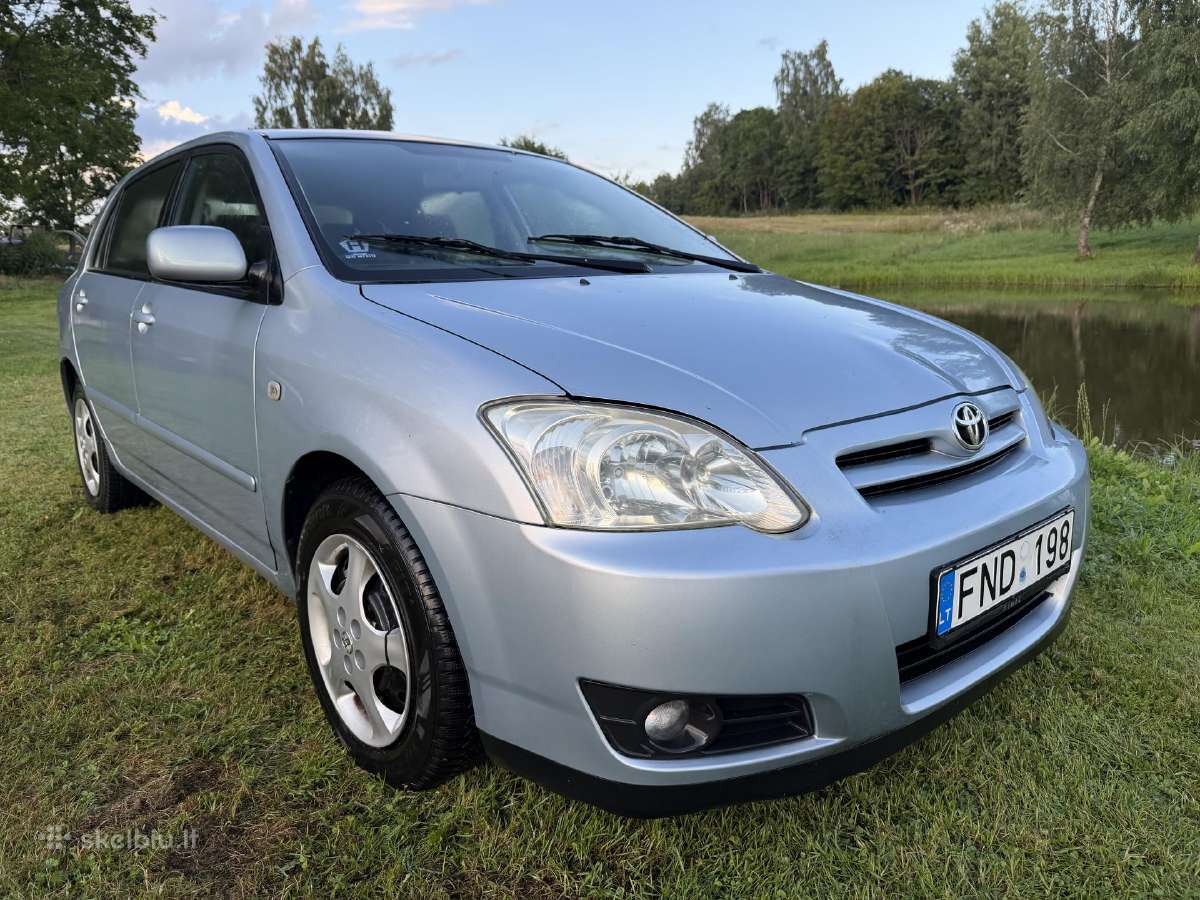 Toyota Corolla - japoniska versija - nuotraukos Nr. 2