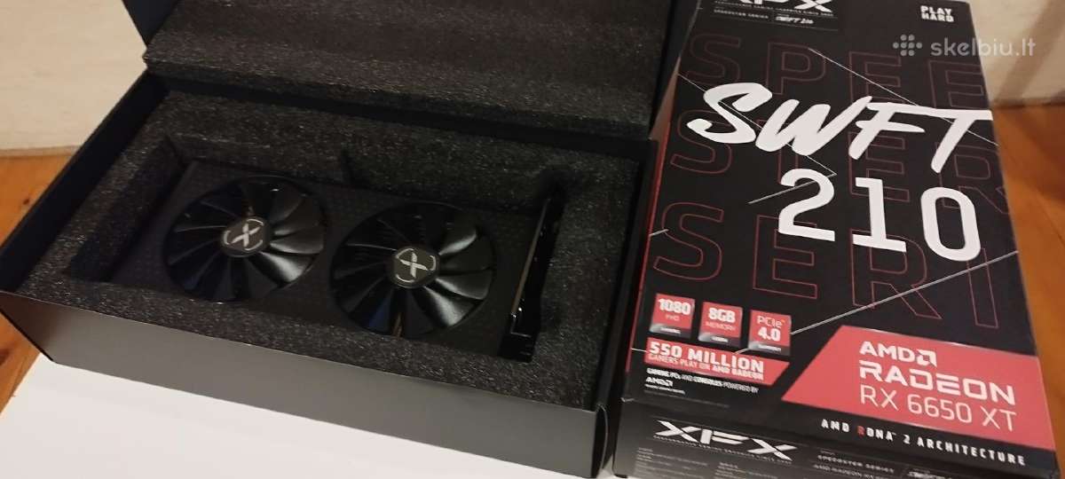 Swift210 Radeon Rx 6650xt - nuotraukos Nr. 8