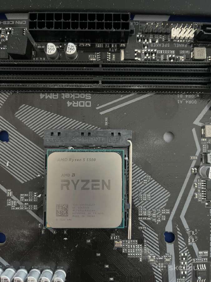 Cpu+motherboard+cpu cooler - nuotraukos Nr. 2